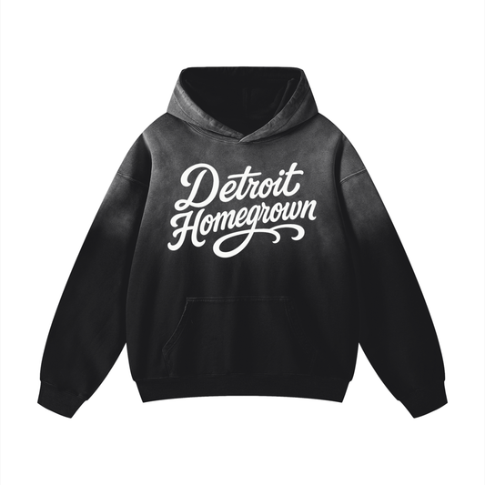 Detroit Homegrown Heavyweight Sunfade Oversized Hoodie