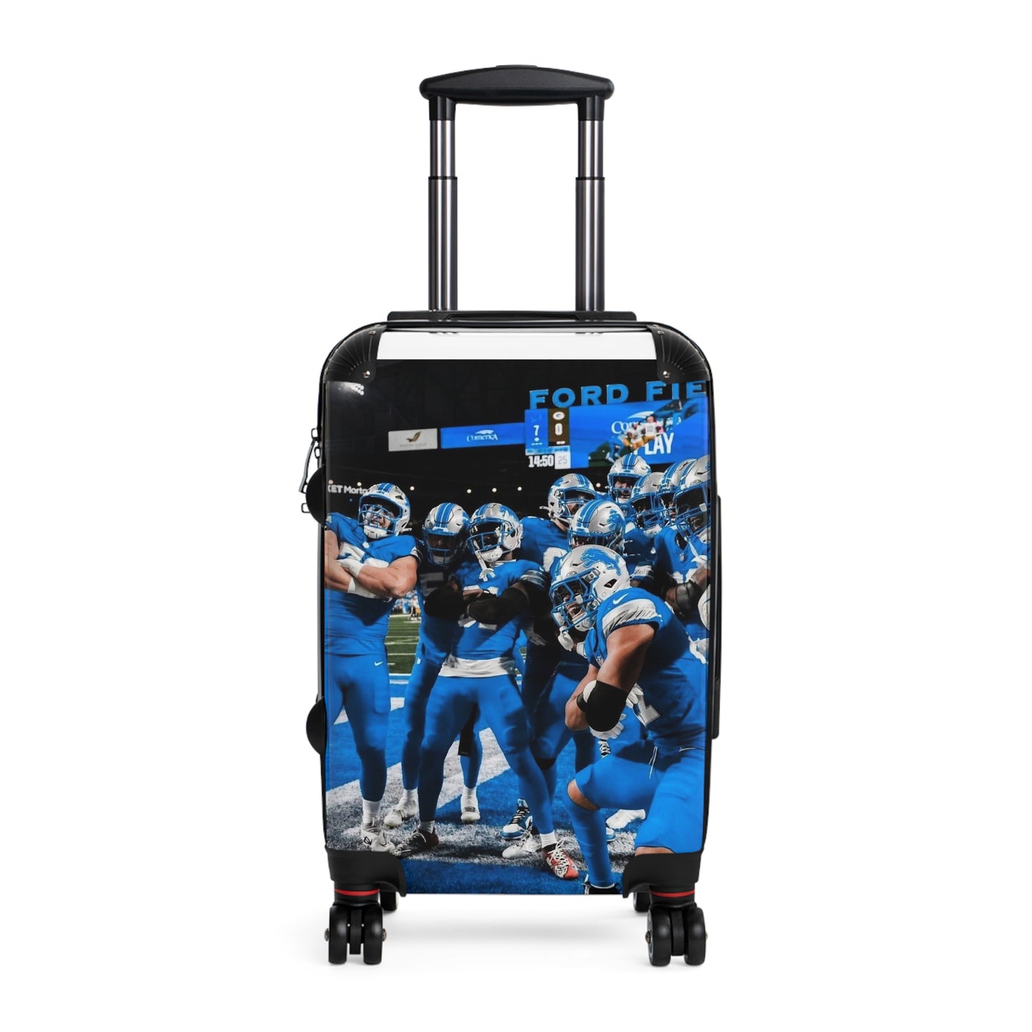 Detroit Lions Travel Suitcase, Personalized Luggage for Athletes, Fun Gear for Sports Lovers, Team Travel Bag, Stylish Carry-On