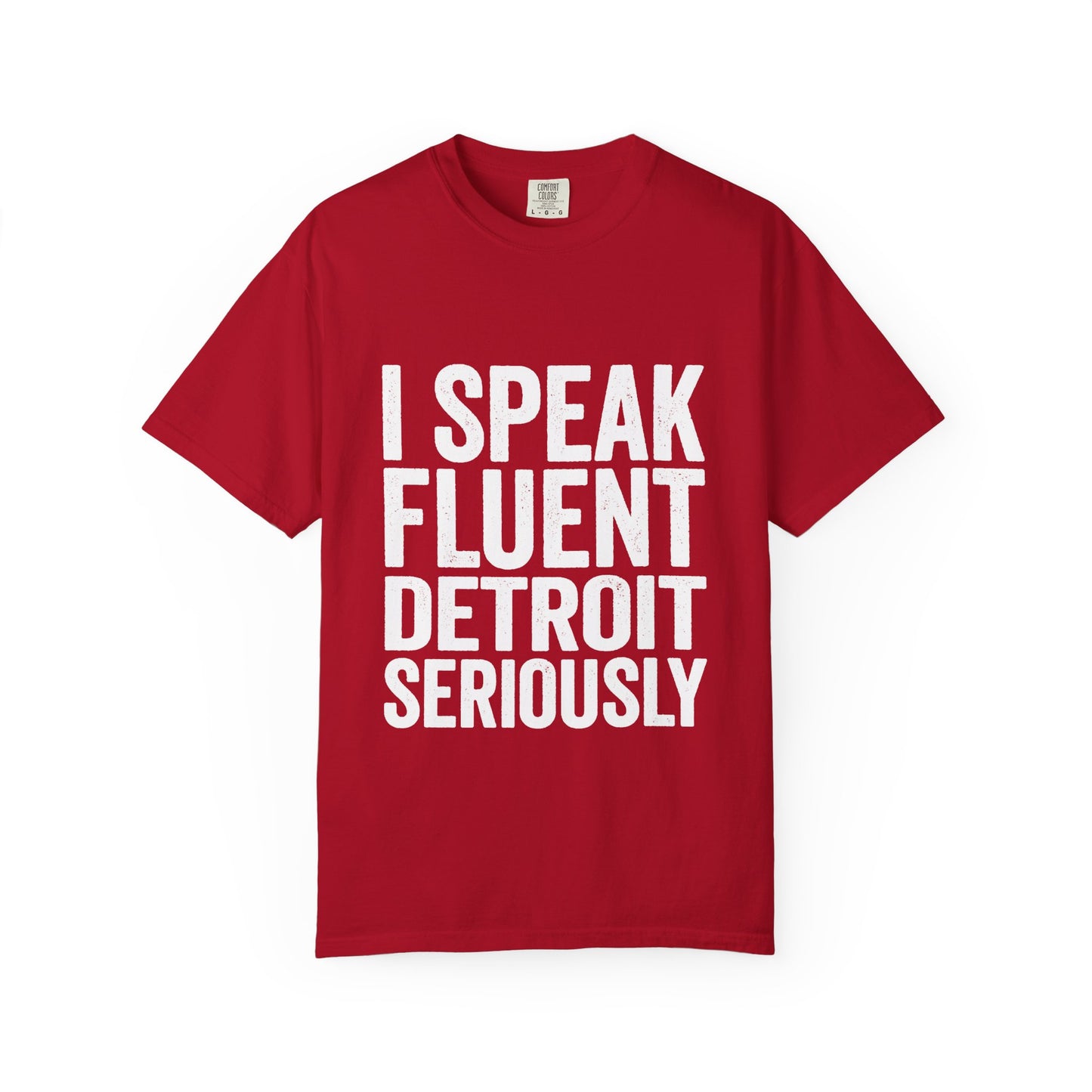 Detroit Fluent T-Shirt, Cool Gift for Detroit Lovers, Casual Wear, Unisex Tee, Summer Fashion