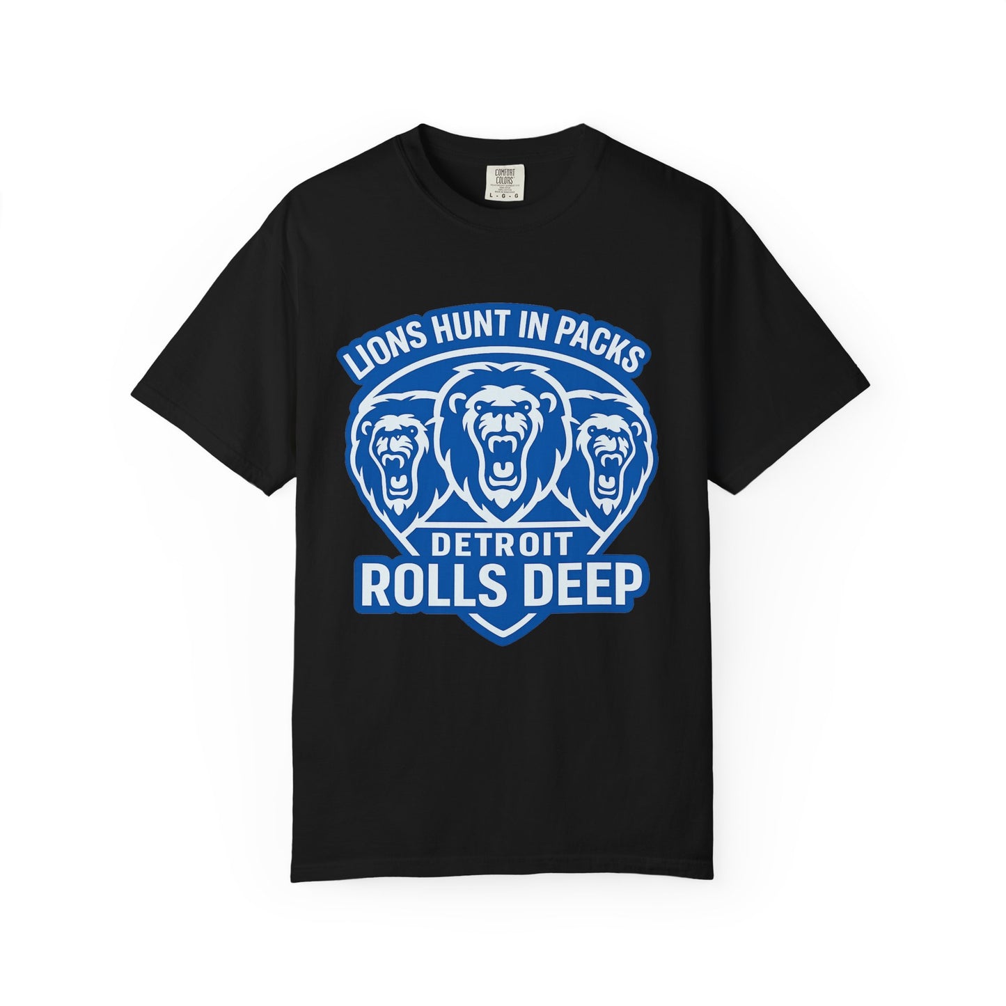 Detroit Lions Graphic Tee, Unisex T-shirt for Sports Fans, Casual Wear, Gift for Game Day, Team Spirit Apparel
