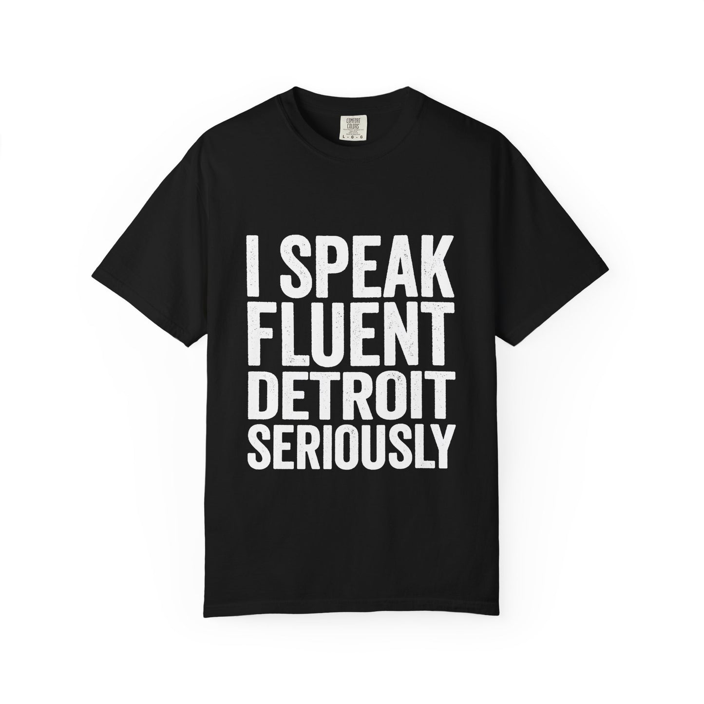 Detroit Fluent T-Shirt, Cool Gift for Detroit Lovers, Casual Wear, Unisex Tee, Summer Fashion