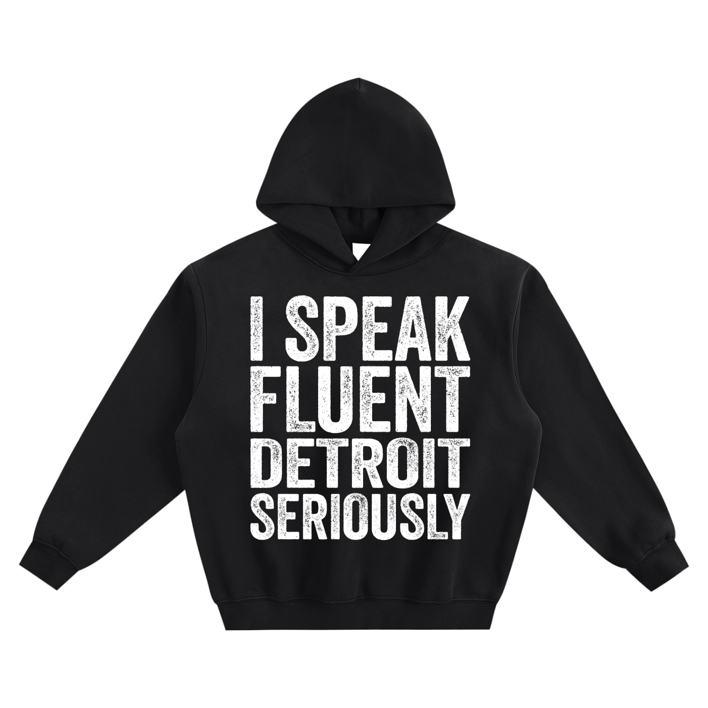 Fluent Detroit Fleeced Boxy Hoodie