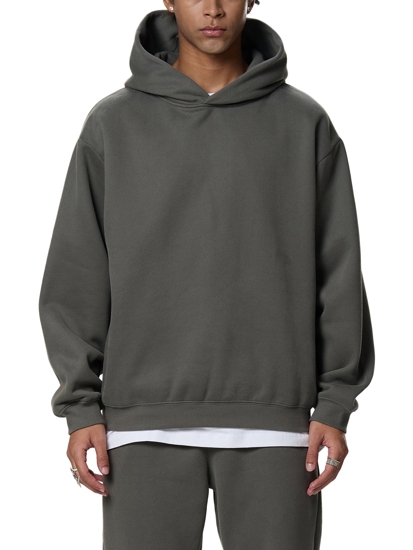 Detroit Homegrown Fleeced Boxy Hoodie