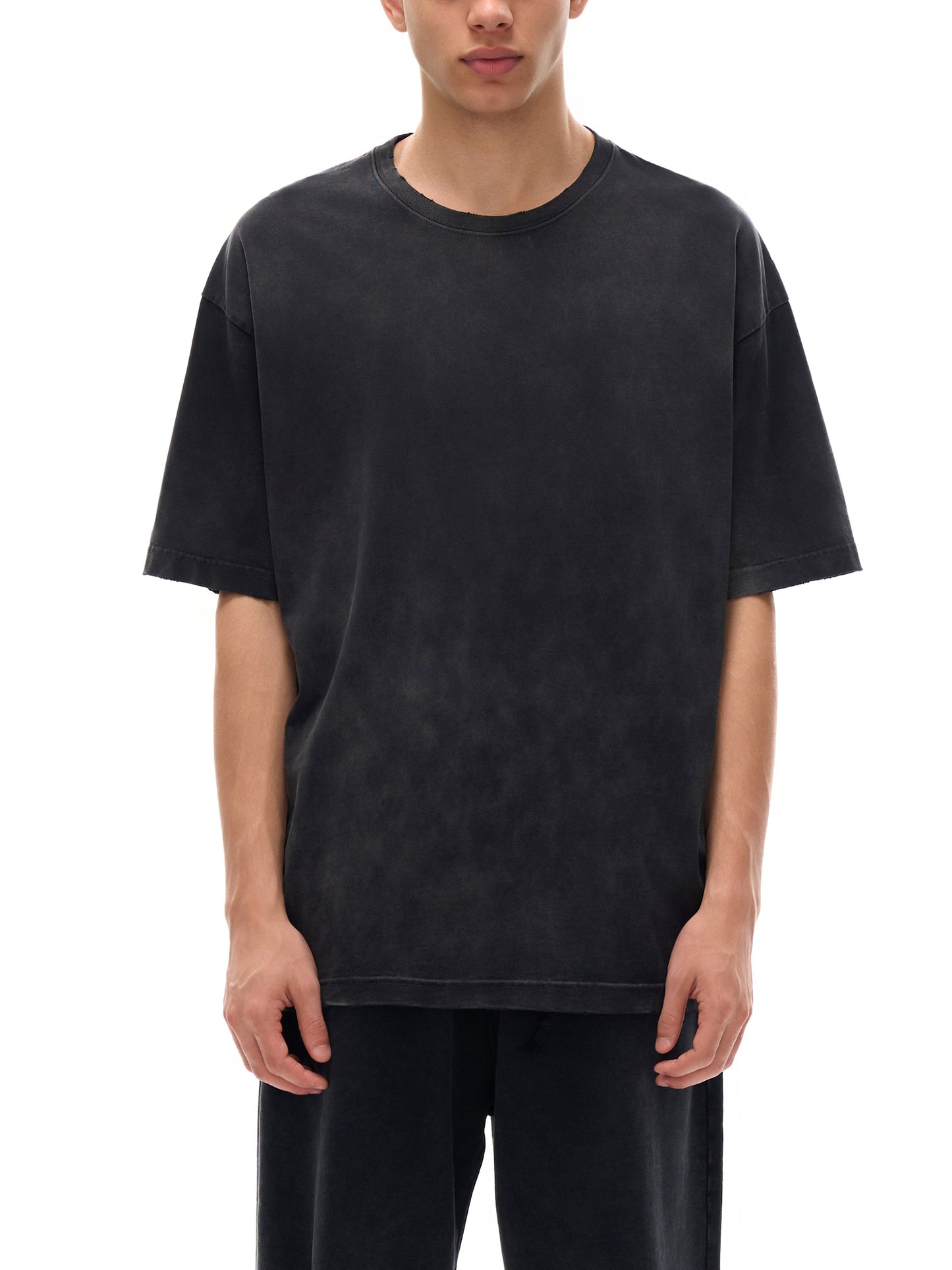 Detroit Homegrown Vintage Washed Hand-Frayed T-Shirt